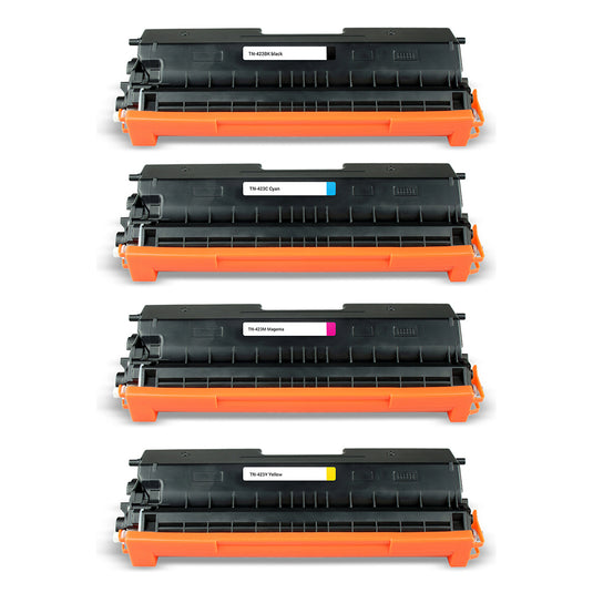 Brother TN-423 Multipack kompatible Toner TN-423BK TN-423C TN-423M TN-423Y – Inkolor