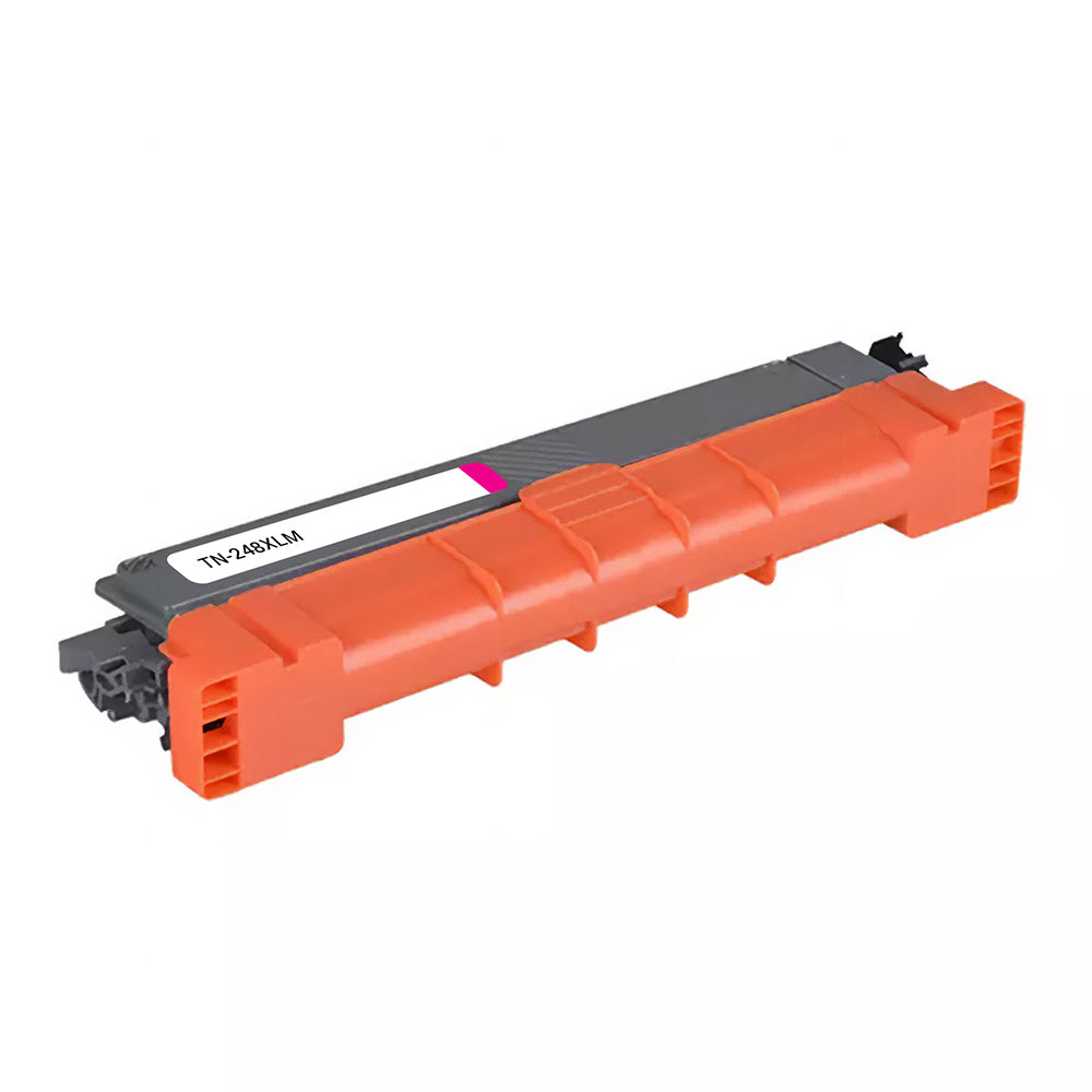 Brother TN-248XLM kompatibler Magenta Toner, hohe Druckqualität, 4.000 Seiten Kapazität, ideal für Büros mit hohem Druckvolumen