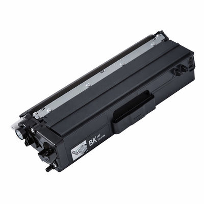 Alt Tag: Brother TN-910BK kompatibler Toner Schwarz, schwarze Tonerkartusche fuer Brother Drucker, bis zu 9.000 Seiten, klare Texte
