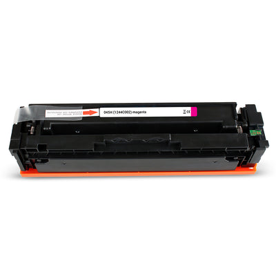 Alt Tag: Canon 045H (1244C002) kompatibler Toner Magenta, hohe Seitenkapazitaet bis 2.200 Seiten, kompatible Druckkassette