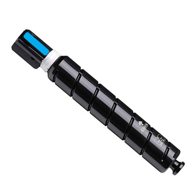 Canon C-EXV 55 (2183C002) kompatibler Toner Cyan – langlebige Cyan-Tonerkartusche fuer Canon Drucker, bis 47.500 Seiten