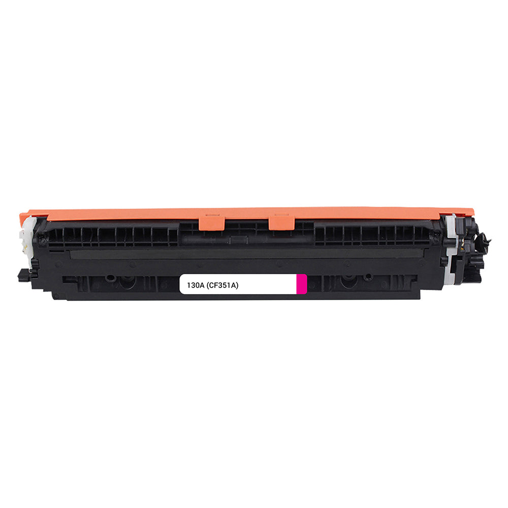 HP 130A kompatibler Toner Magenta, ideal für gestochen scharfe Drucke, bis zu 1.000 Seiten bei 5% Deckung, für privat und geschäftlich