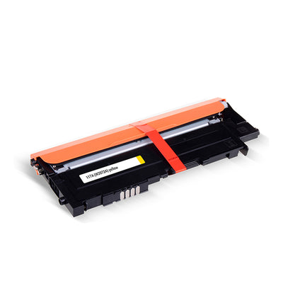 HP 117A (W2072A) kompatibler Toner Gelb, gelbe Tonerkartusche fuer brillante Druckqualitaet, bis 700 Seiten