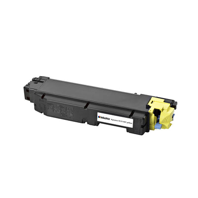 Alt Tag: Kyocera TK-5140Y kompatibler Toner Gelb – kompatible Tonerkartusche Gelb, bis zu 5.000 Seiten, fuer brillante Drucke
