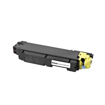 Alt Tag: Kyocera TK-5280Y kompatibler Toner Gelb kompatible Tonerkartusche fuer Kyocera Drucker, hohe Druckqualitaet, bis 11.000 Seiten