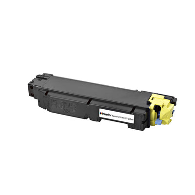 Alt Tag: Kyocera TK-5345Y kompatibler Toner Gelb, gelbe Tonerkartusche fuer Kyocera Drucker, bis zu 6.000 Seiten, professionelle Farbdrucke