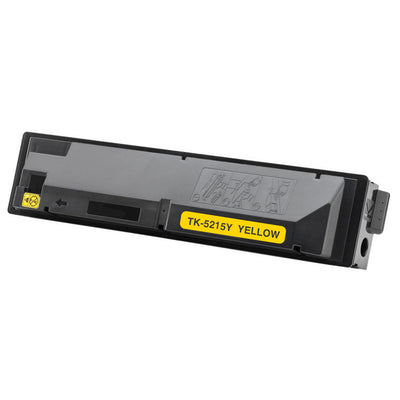 Alt Tag: Kyocera TK-5215Y kompatibler Toner Gelb, Yellow Tonerkartusche kompatibel, bis zu 6.000 Seiten, brillante Druckqualitaet