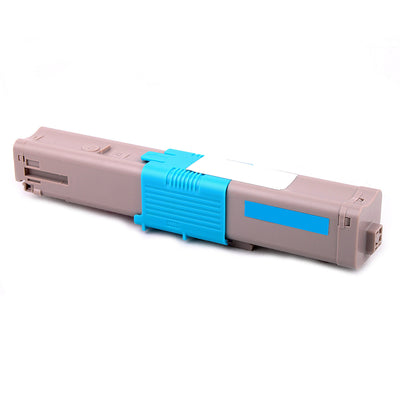 Alt Tag: Oki 44469706 kompatibler Toner Cyan – kompatible Cyan-Tonerkartusche fuer OKI Drucker, hohe Druckqualitaet, bis 2.000 Seiten