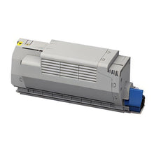 Oki 45396301 kompatibler gelber Toner mit hoher Seitenkapazität, ideal für professionelle Farbdrucke.