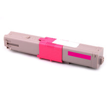 Oki 46508714 kompatibler magenta Toner für hochwertige Drucke, ideal für Büros, bis zu 7.000 Seiten Kapazität.