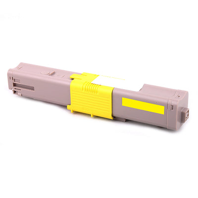 Alt Tag: Oki 46508709 kompatibler Toner Gelb Kartusche fuer Laserdrucker, hohe Druckqualitaet und kosteneffizient fuer Buero