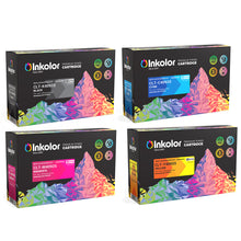 Samsung CLT-P4092 toner multipack: black, cyan, magenta, yellow cartridges for high-quality printing.