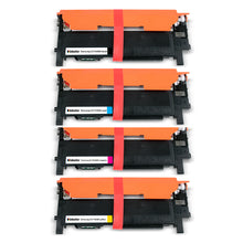 Samsung CLT-P406C compatible toner multipack, includes black, cyan, magenta, yellow cartridges for high-quality printing.