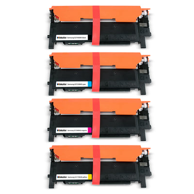 Samsung CLT-P404C Multipack kompatible Toner (CLT-K404S + CLT-C404S + CLT-M404S + CLT-Y404S) 4er Set Tonerkartuschen
