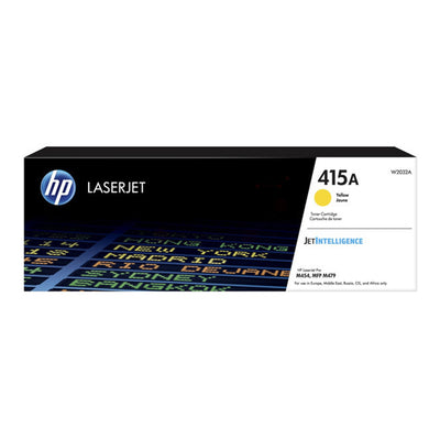 Alt Tag: HP 415A (W2032A) Toner Gelb kompatible LaserJet Tonerkartusche Gelb, 2.100 Seiten nach ISO/IEC 19798, fuer klare Farbdrucke