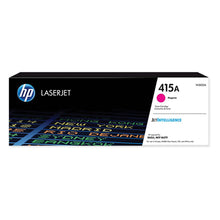 HP 415A W2033A kompatibler Magenta Toner mit hoher Druckqualität und 2.100 Seitenkapazität für Büroumgebungen.