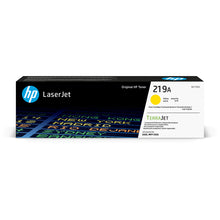 HP 219A W2192A Yellow Toner Cartridge for high-quality professional color printing, ideal for office use, up to 2,500 pages.