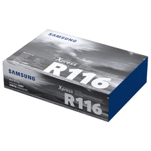 Samsung MLT-R116 Bildtrommel Verpackung für professionelle Druckergebnisse, ideal für Büros mit hohem Druckvolumen.