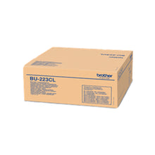 Brother BU-223CL Transfer Belt box for laser printers with high capacity up to 50,000 pages, ensuring vibrant color prints and durability.