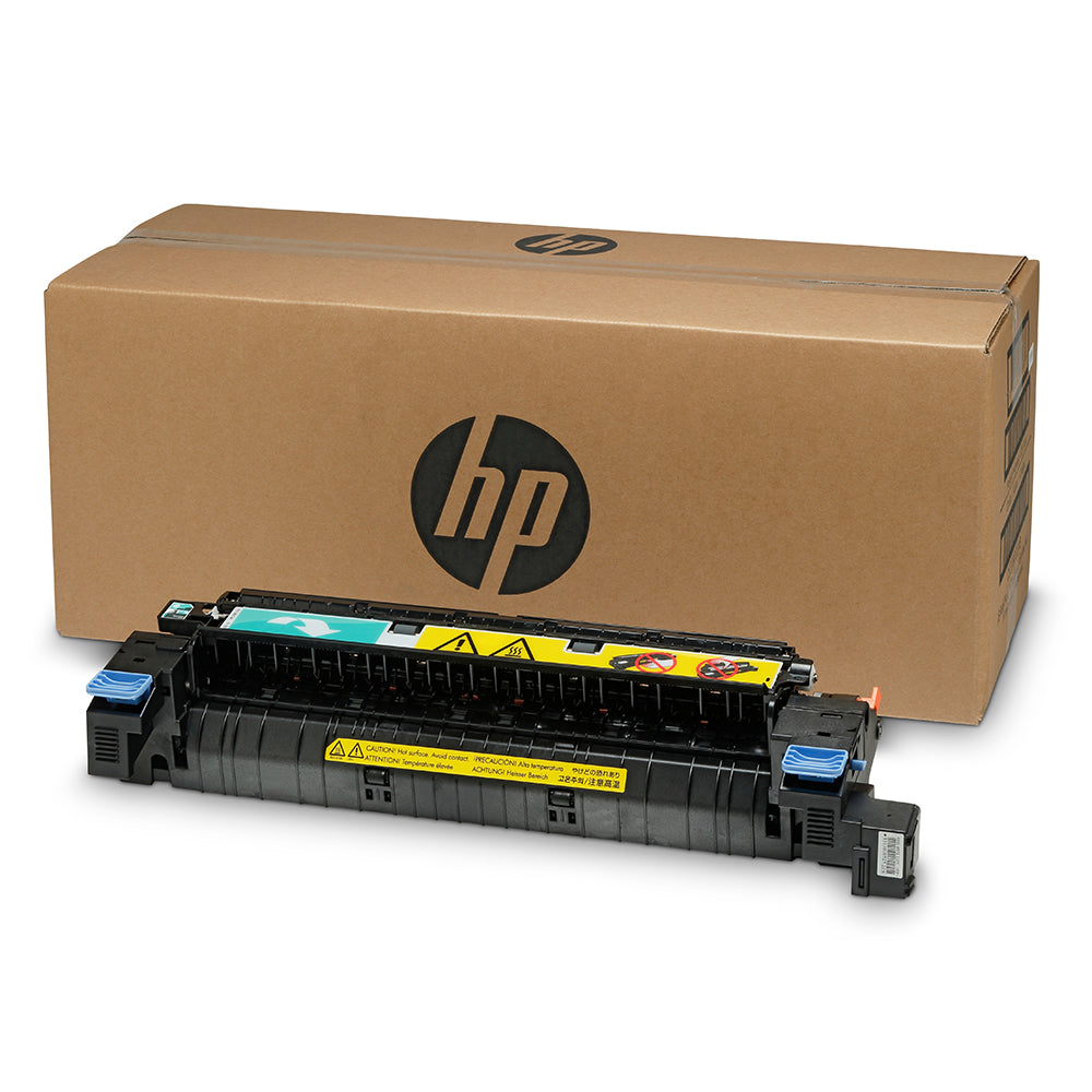 HP CE515A Fuser for LaserJet printers, shown with packaging, offers consistent, professional print quality.