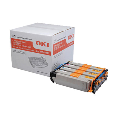 Oki 44968301 Trommeleinheit - Drum für gestochen scharfe Ausdrucke mit hoher Seitenkapazität, kompatibel mit Oki-Druckern.