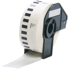 Brother DK-22214 compatible label roll for QL series, 12mm wide, high-quality for clear prints, flexible and durable solutions.