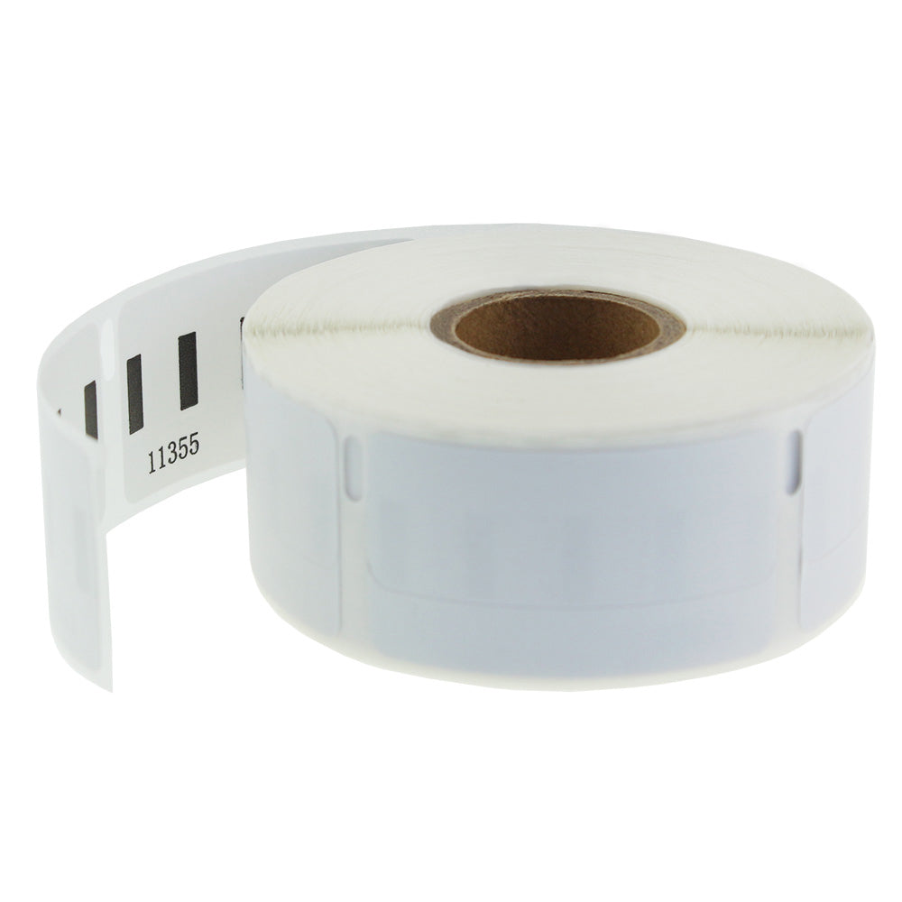 Dymo 11355 kompatible Etikettenrolle für LabelWriter-Drucker, hochwertige Druckqualität, langlebig und zuverlässig
