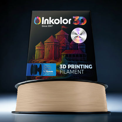 Filamento Inkolor PLA Rovere Opaco 1,75mm 1Kg per Stampa 3D