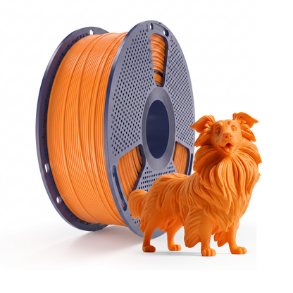 Filament d'impression 3D Inkolor PLA Mat Mandarin 1.75mm 1Kg