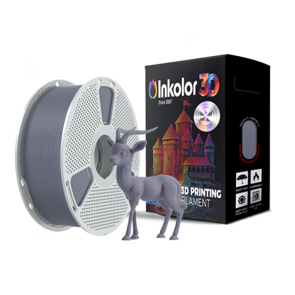 Inkolor ASA Grey Filament 1.75mm 1Kg 3D-Druck Filament