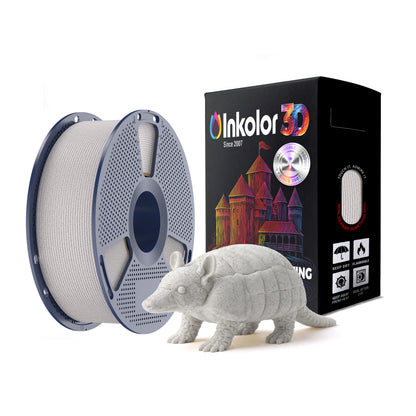 Filament Inkolor PLA Haute Vitesse Marbre Veine Tempête 1,75 mm 1 kg pour impression 3D