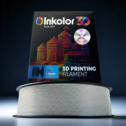 Inkolor High Speed PLA Marble Chestnut Vein Filament 1.75mm 1Kg 3D-Druck Filament
