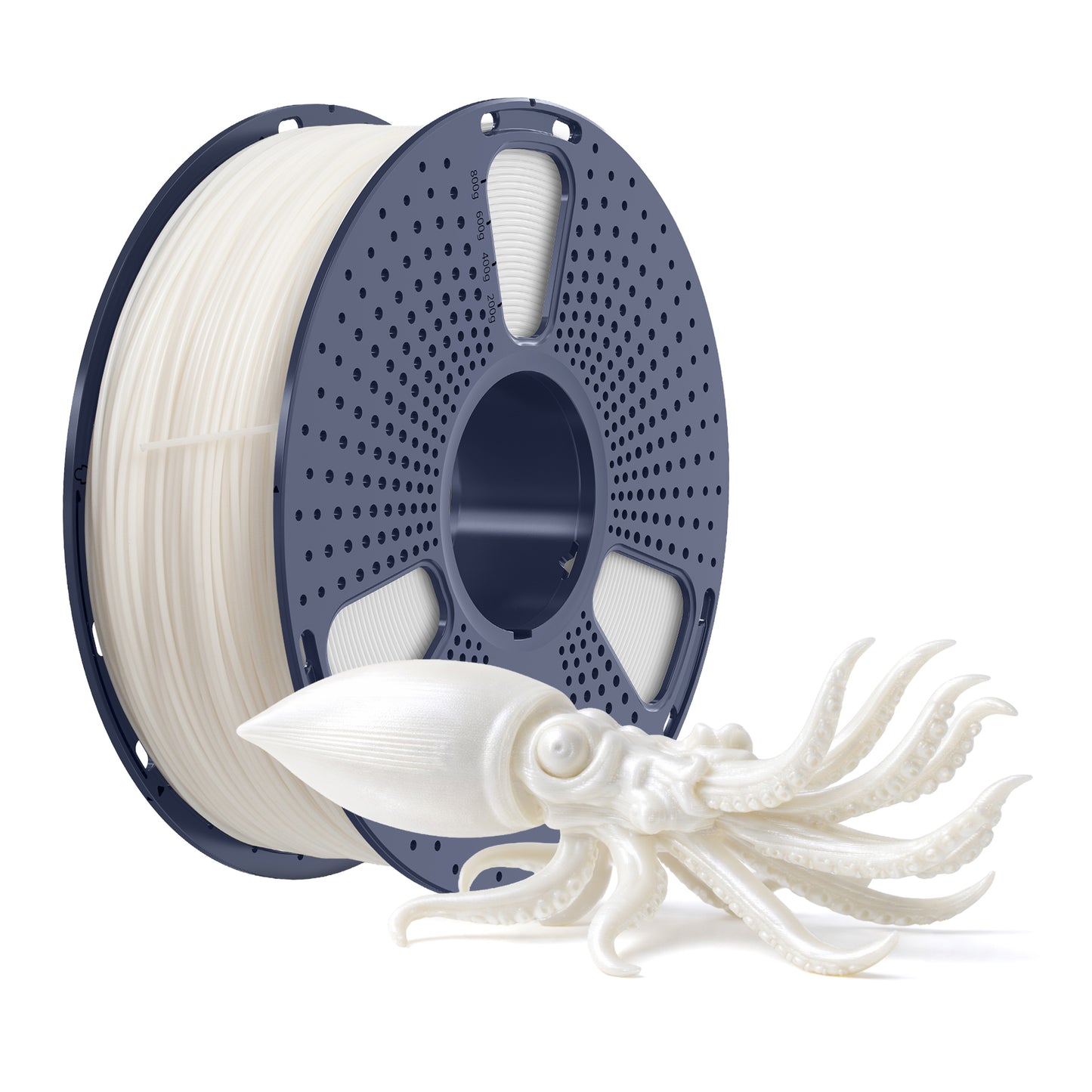 Inkolor TPU90A White Filament 1.75mm 1Kg 3D-Druck Filament