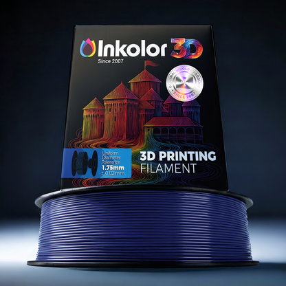 Inkolor TPU Silk Midnight 1.75mm 1Kg 3D-Druck Filament