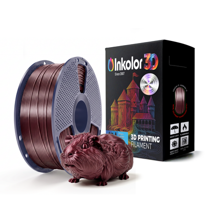 Inkolor TPU Silk Merlot 1.75mm 1Kg 3D-Druck Filament