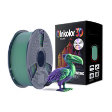Inkolor Silk PLA+ Dual Color Green Purple Filament 1.75mm 1Kg 3D-Druck Filament
