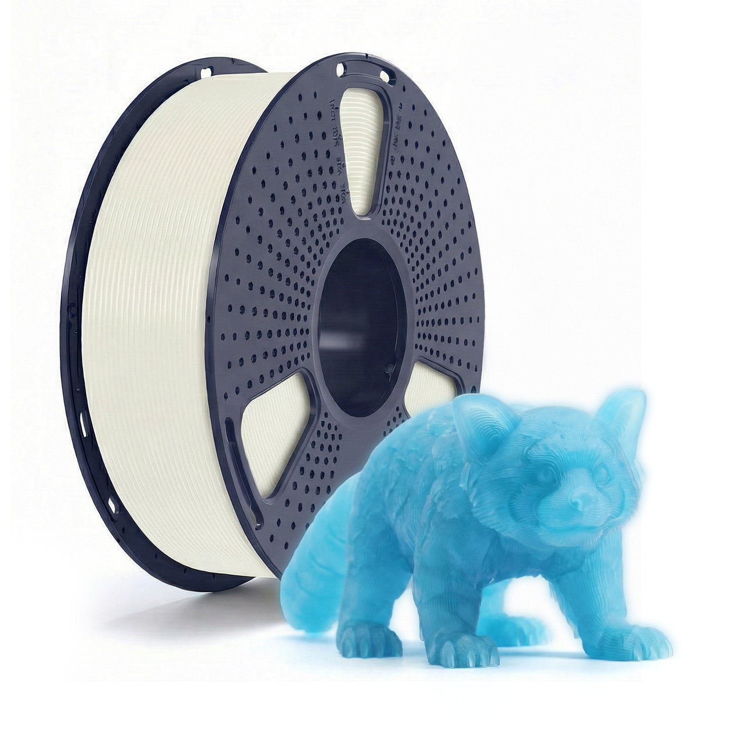 Inkolor PLA filament phosphorescent bleu arctique 1,75 mm 1 kg pour impression 3D