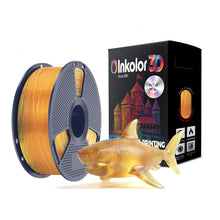 Inkolor Filamento PLA Trasparente Arancia Citrus 1,75mm 1Kg Filamento per Stampa 3D