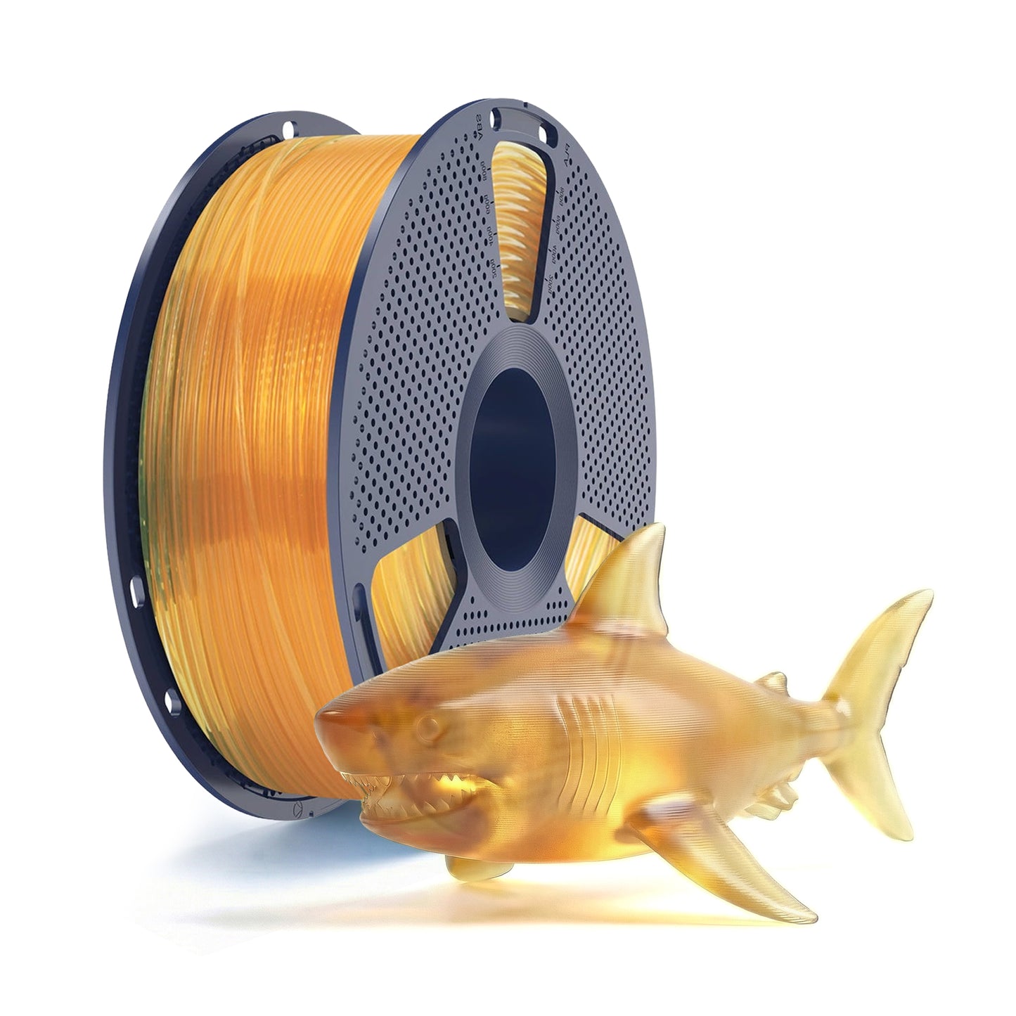 Inkolor PLA Transparent Citrus Orange Filament 1.75mm 1Kg 3D-Druck Filament