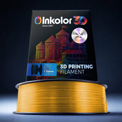 Inkolor PLA Transparent Citrus Orange Filament 1.75mm 1Kg 3D-Druck Filament