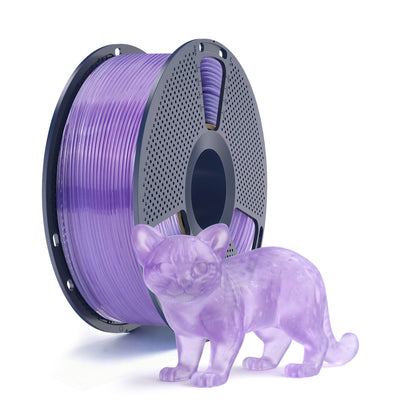 Filament Inkolor PLA Transparent Cristal Violet 1,75mm 1Kg Filament d'impression 3D