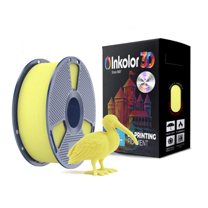 Inkolor PLA Lemon Yellow Filament 1.75mm 1Kg 3D-Druck Filament