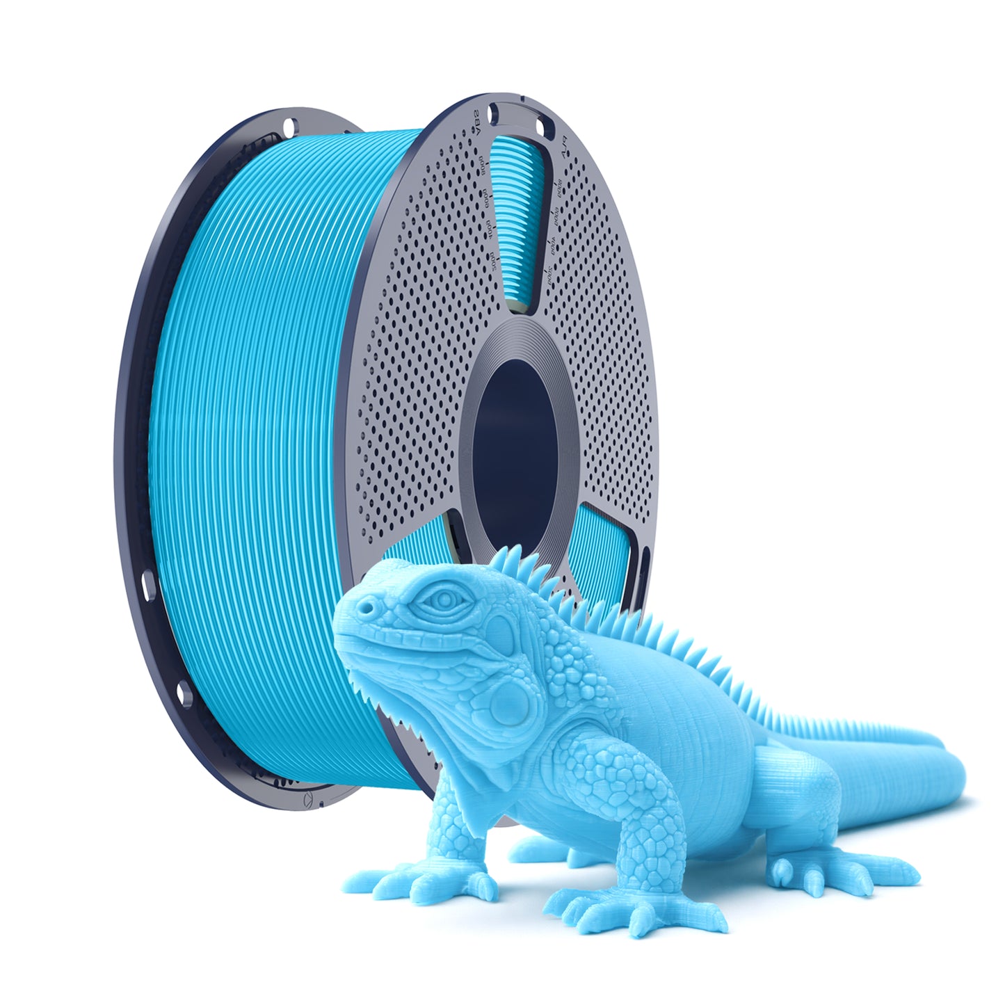 Filament Inkolor PLA Aqua Blue 1,75 mm 1 kg pour impression 3D