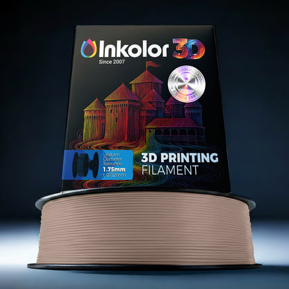 Inkolor PLA Swiss Chocolate Filament 1.75mm 1Kg 3D-Druck Filament