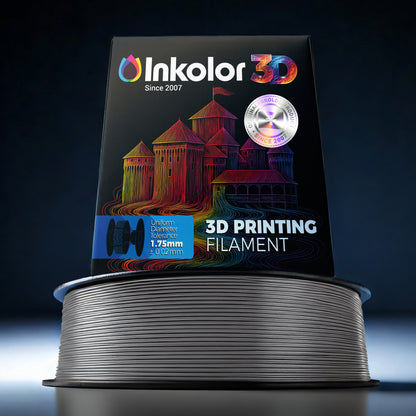 Inkolor High Speed Matte PETG Grey Filament 1.75mm 1Kg 3D-Druck Filament