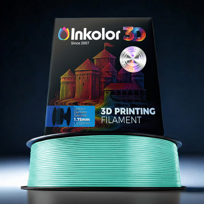 Inkolor High Speed Matte PETG Mint Green Filament 1.75mm 1Kg 3D-Druck Filament