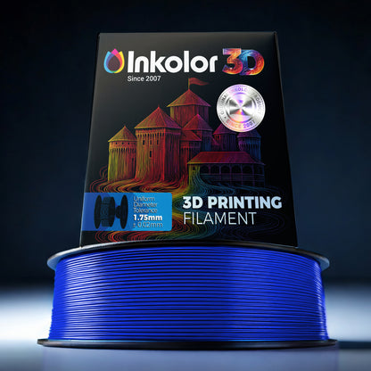 Inkolor PLA+ 2.0 Filament Bleu Klein 1,75 mm 1 kg Filament d'impression 3D