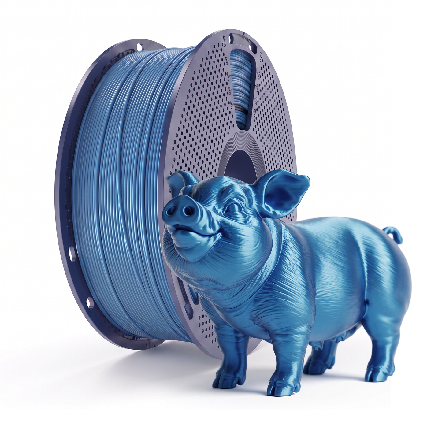Inkolor Metallic PLA Sapphire Steel 1.75mm 1Kg 3D-Druck Filament