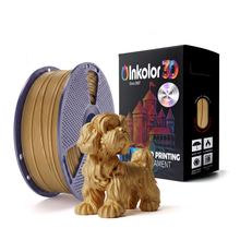 Inkolor Metallic PLA Antique Brass 1.75mm 1Kg 3D-Druck Filament