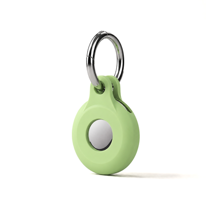 AirTag-Schlüsselanhänger aus Silikon – Ring mit sicherem Twist-Lock-Design gegen den Verlust des AirTags